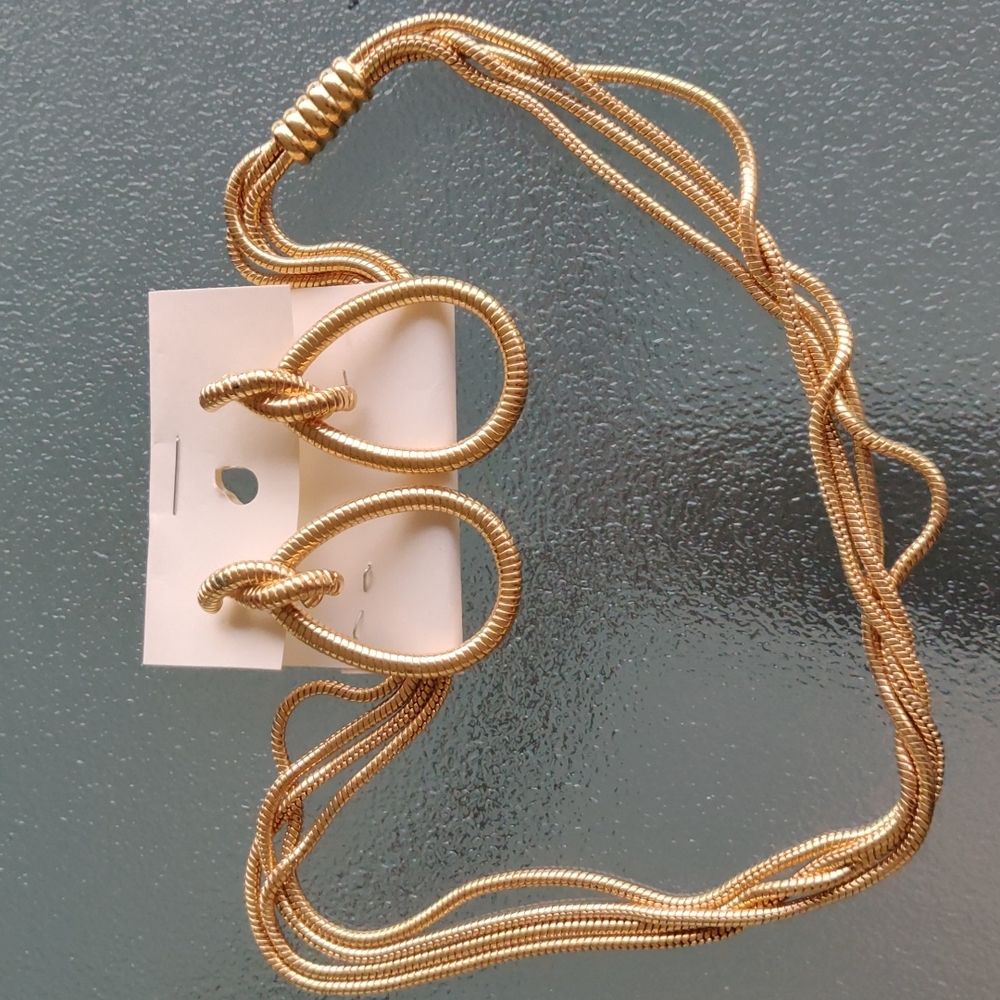 Gorgeous golden snake set #245